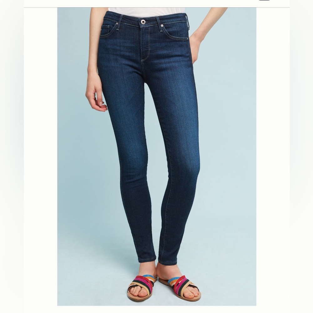 AG The Abbey mid-rise super skinny jean